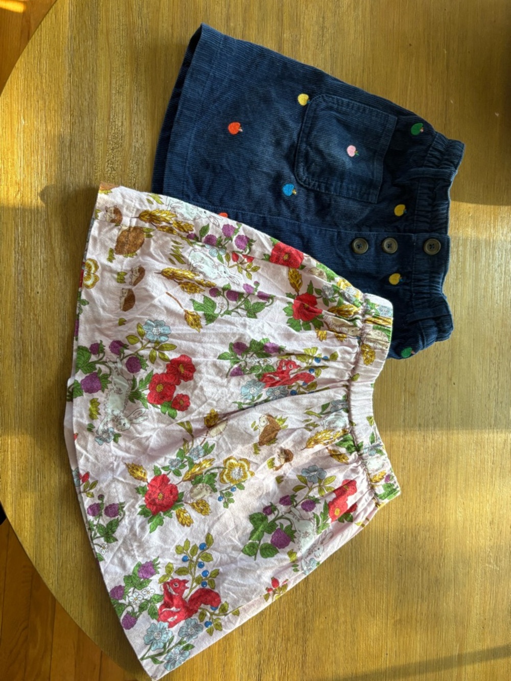 Mini Boden skirt bundle size 6-7